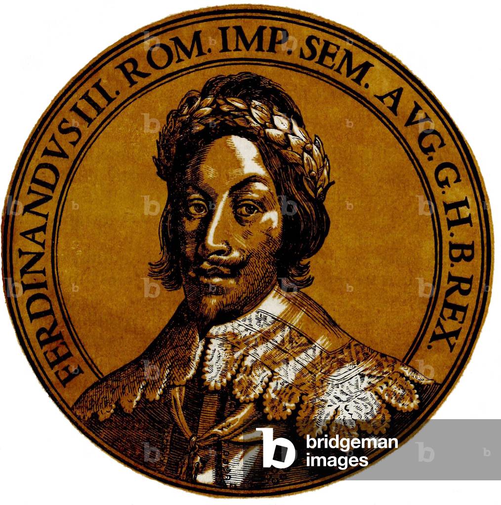 Germany: Icon of Ferdinand III (1608-1657), 36th Holy Roman emperor, from the book 'Icones imperatorvm romanorvm' (Icons of Roman Emperors), Antwerp, c. 1645