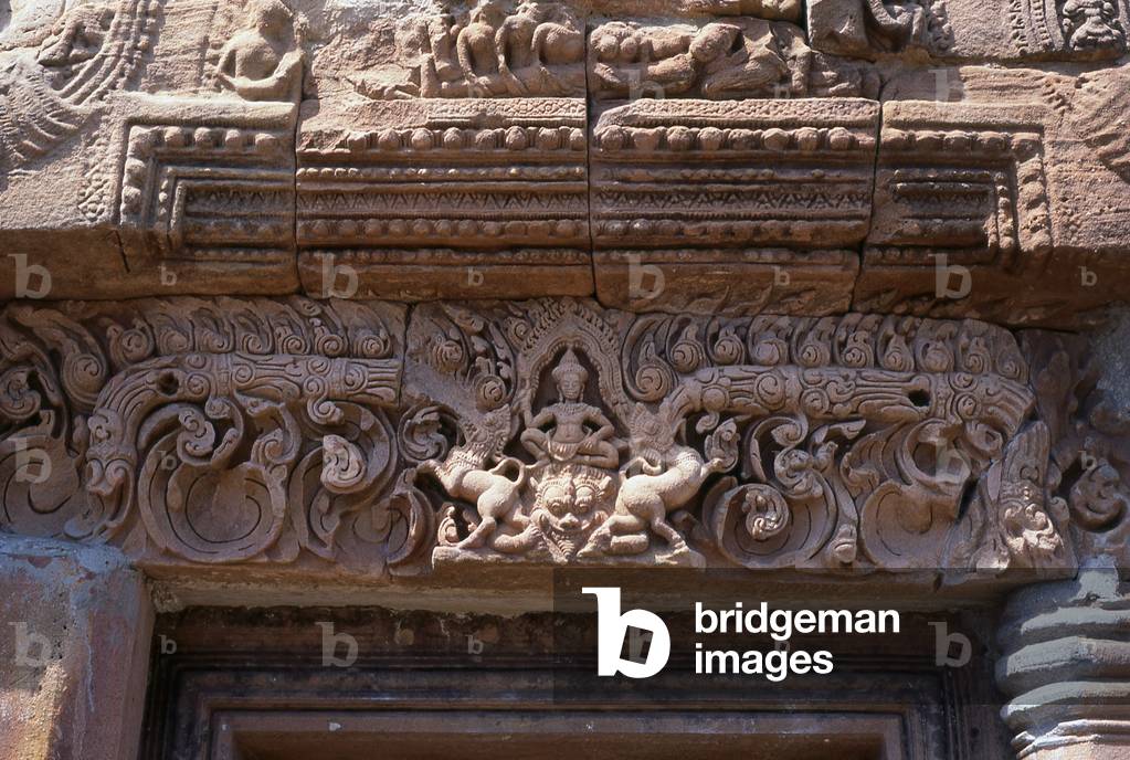 Thailand: Lintel, Prasat Hin Phanom Rung (Phanom Rung Stone Castle), Buriram Province