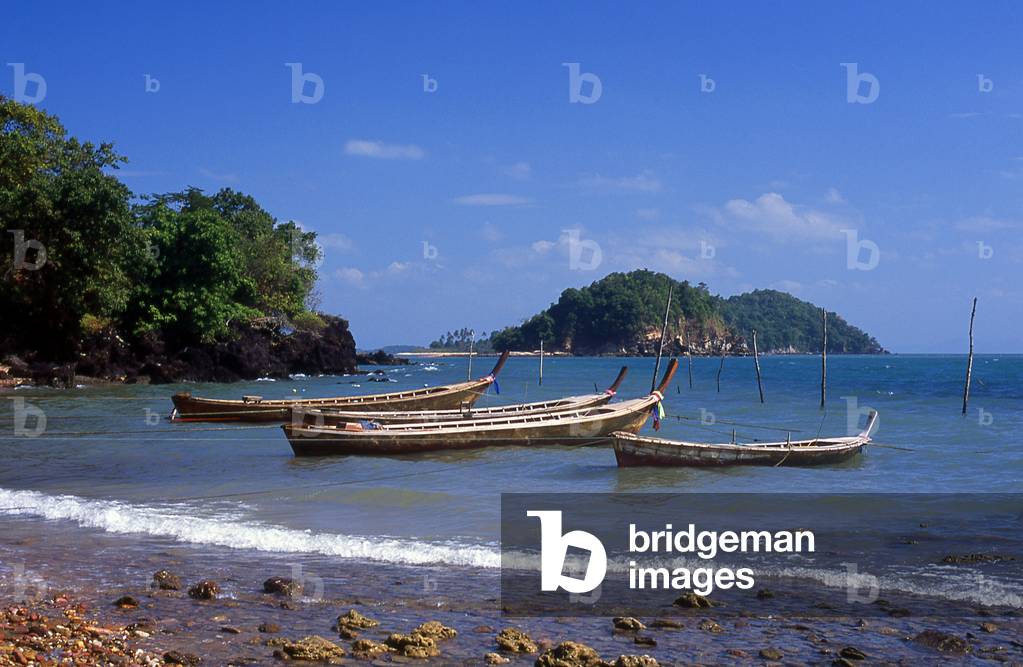 Thailand: Urak Lawoi (Sea Gypsy) boats, Ko Lanta, Krabi Province