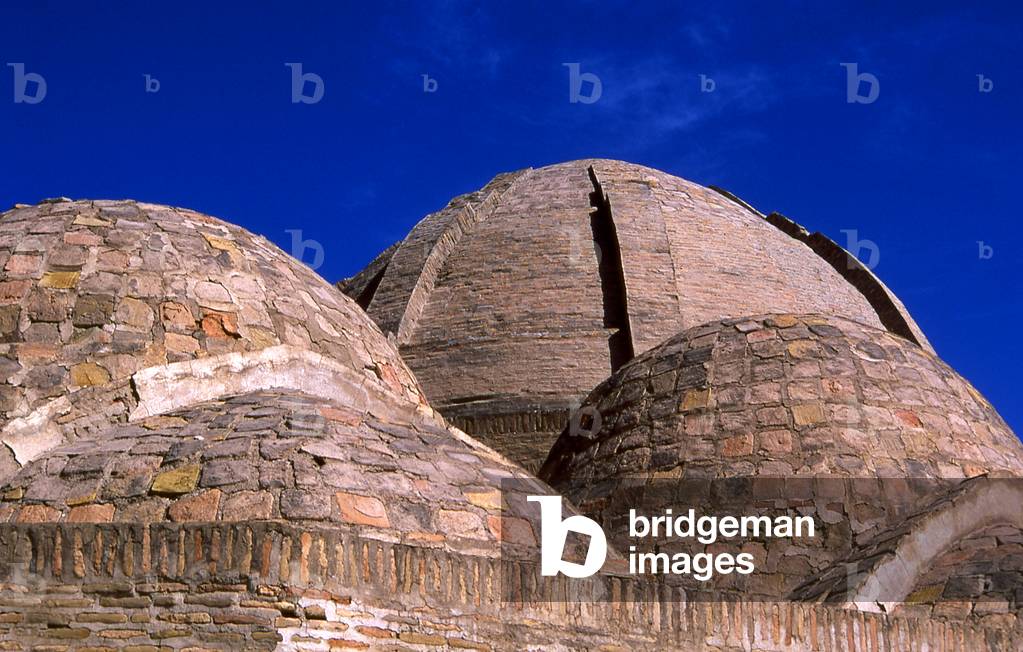 Uzbekistan: Domes in the Taqi Zargaron (Jewellers Market), Bukhara