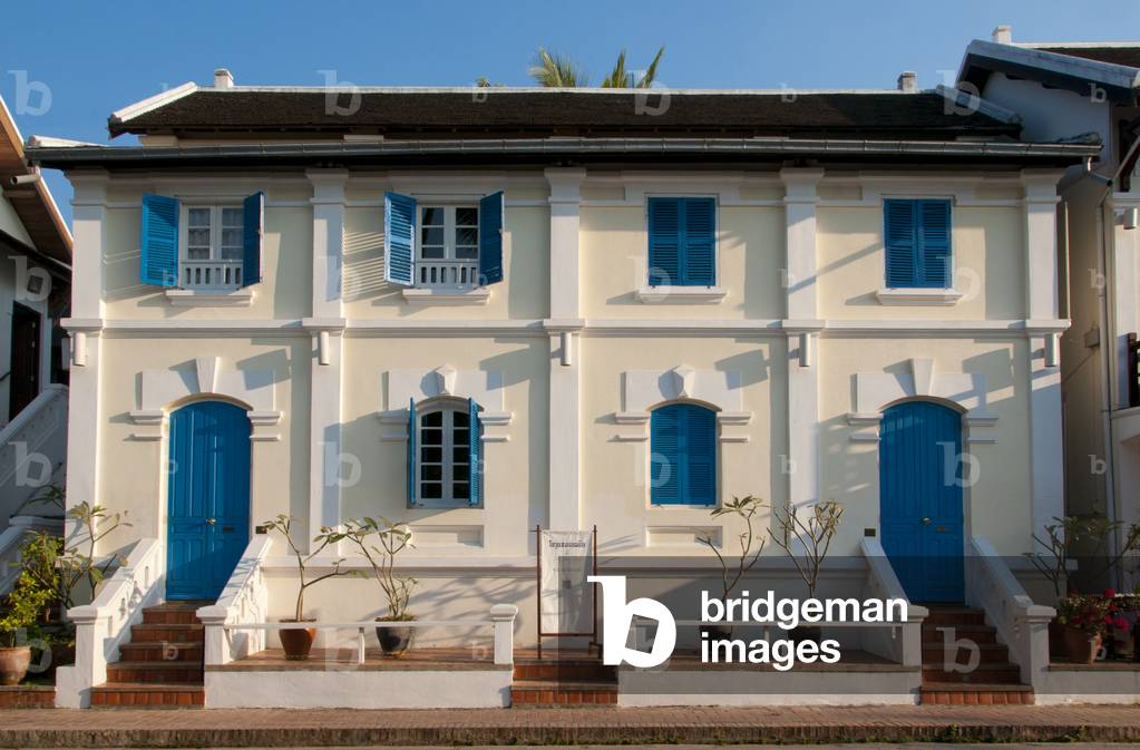 Laos: The Belle Rive Hotel overlooking the Mekong River, Luang Prabang