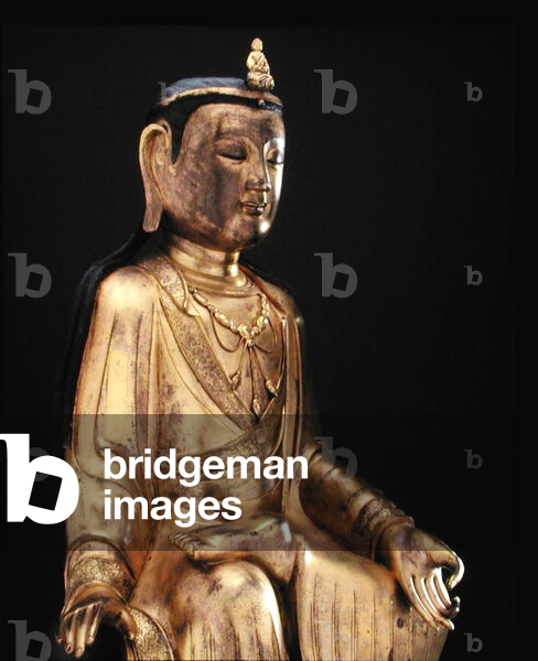 Avalkitesvara Guanyin (gilt bronze) (see 208014)