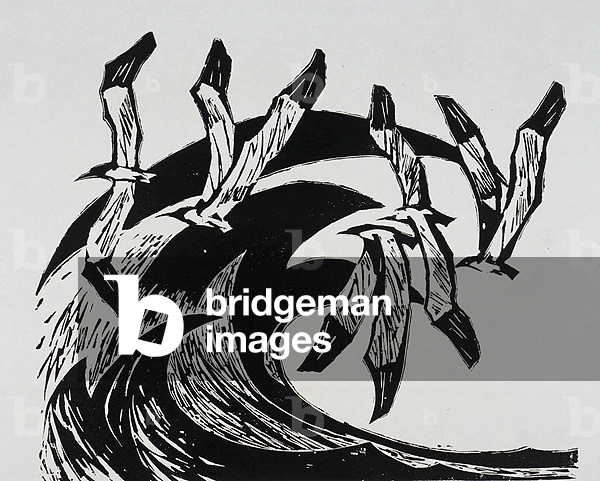 Spring Tide, 1978 (Holzschnitt-Druck)