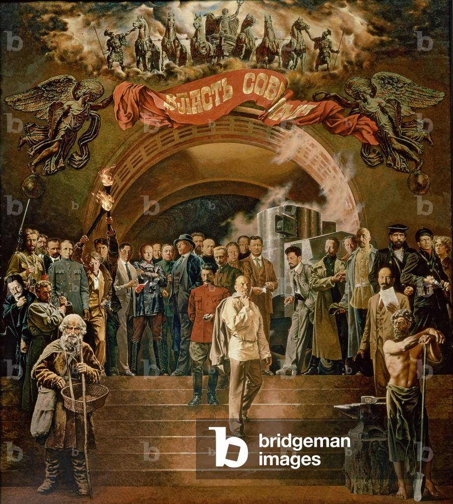 All Power to the Soviets, 1988 (oil on canvas)