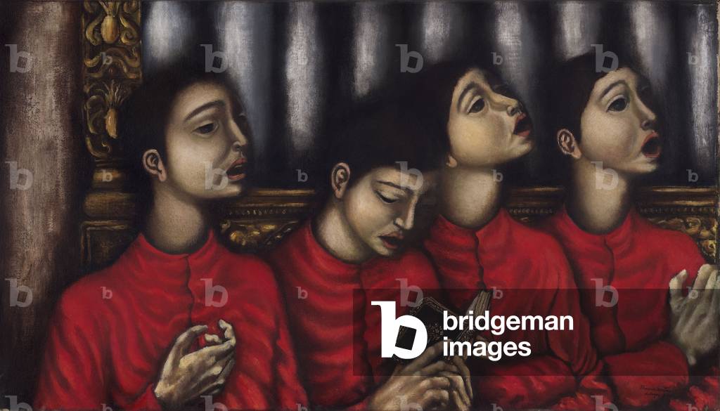 Choir Boys, 1942 (oil on canvas)