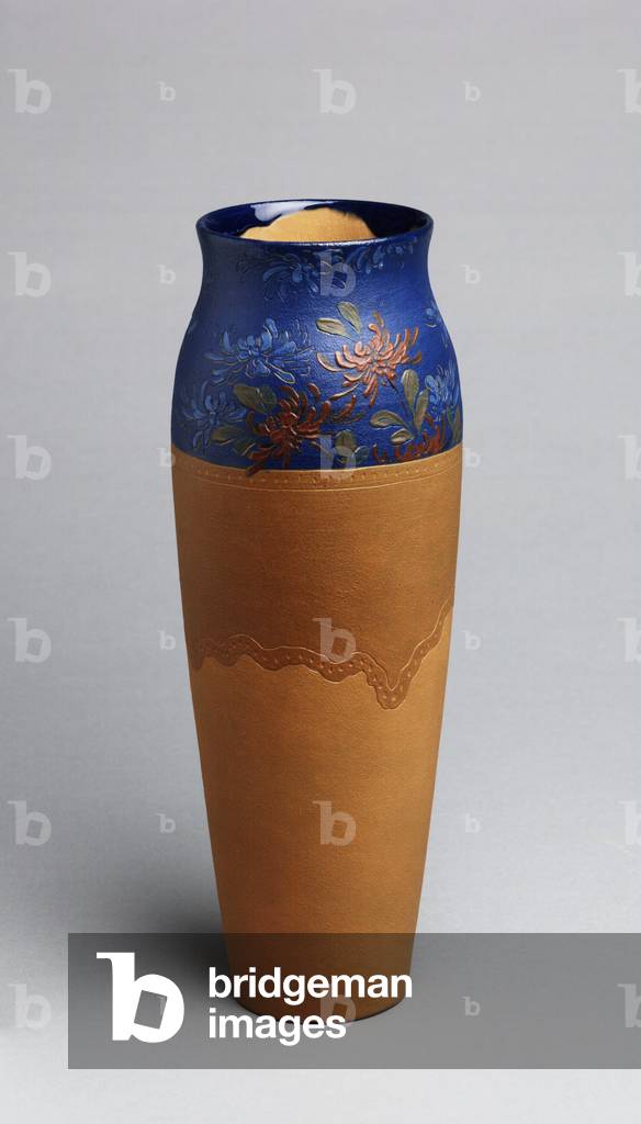 Vase, 1884 (stoneware (dull glaze line))
