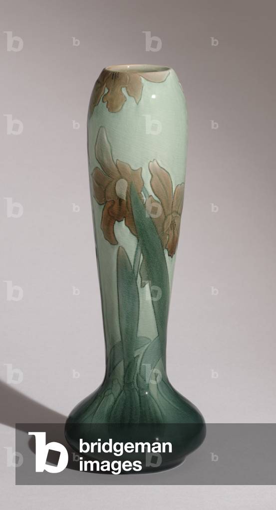 Vase, 1898 (stoneware (sea green glaze line))

