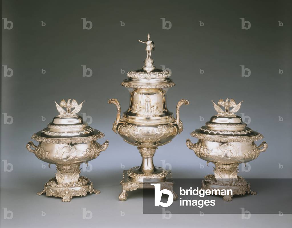 Presentation Urn, 1844 (silver)
