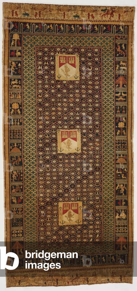 'Admiral' Heraldic Carpet, c.1429-73 (wool)