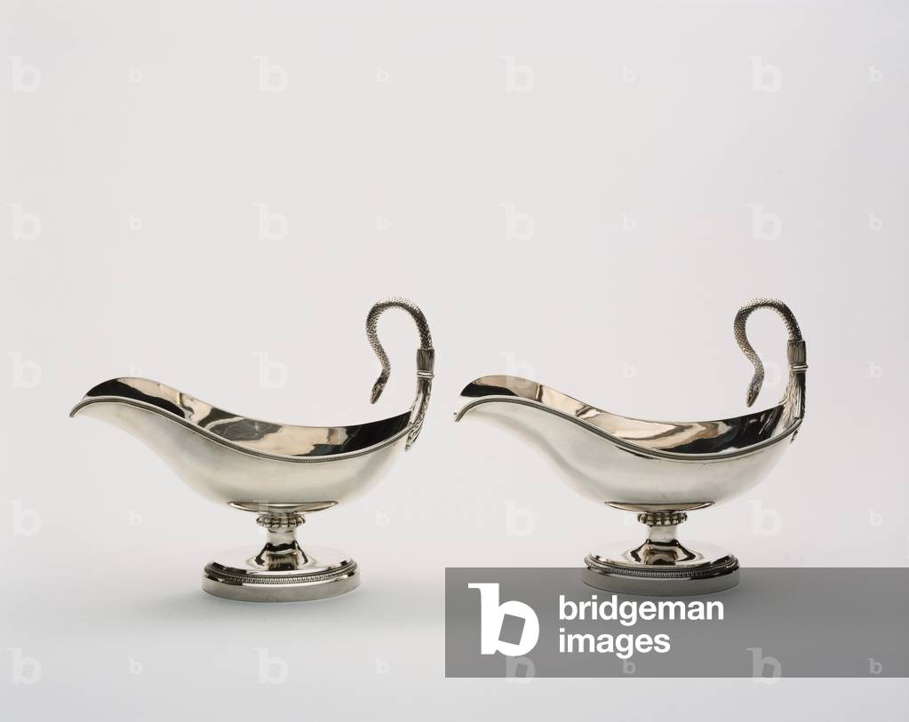 Pair of Sauceboats, 1807-09 (silver)

