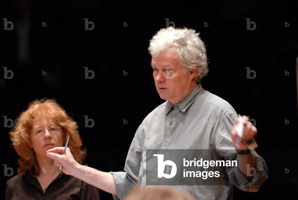 Heiner Goebbels with Sian Edwards