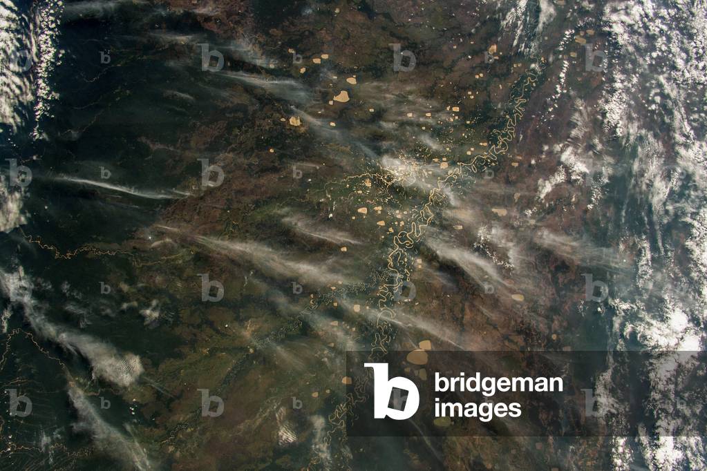 Forest fires in Bolivia - September 3, 2019.