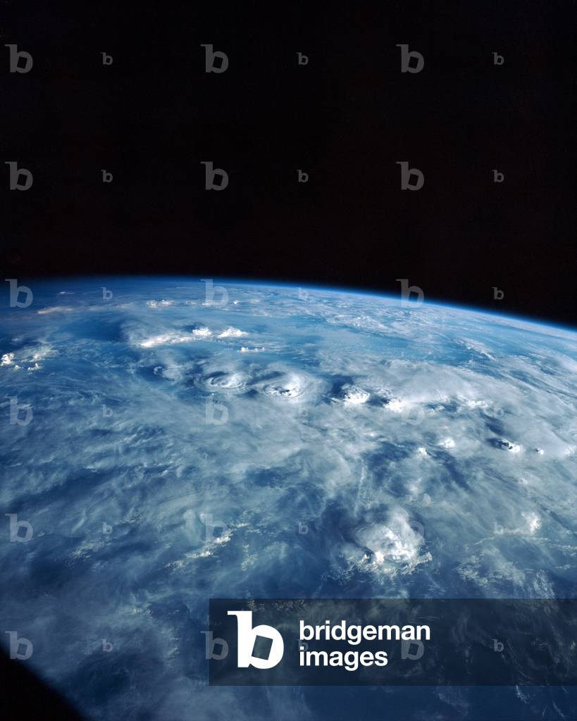 Thunderstorm clouds over Western Africa Date Taken: May 08 198
