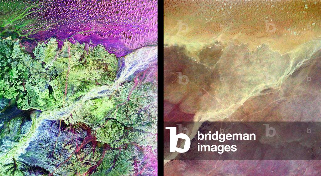 Ubar City - Oman - seen by radar/visibl