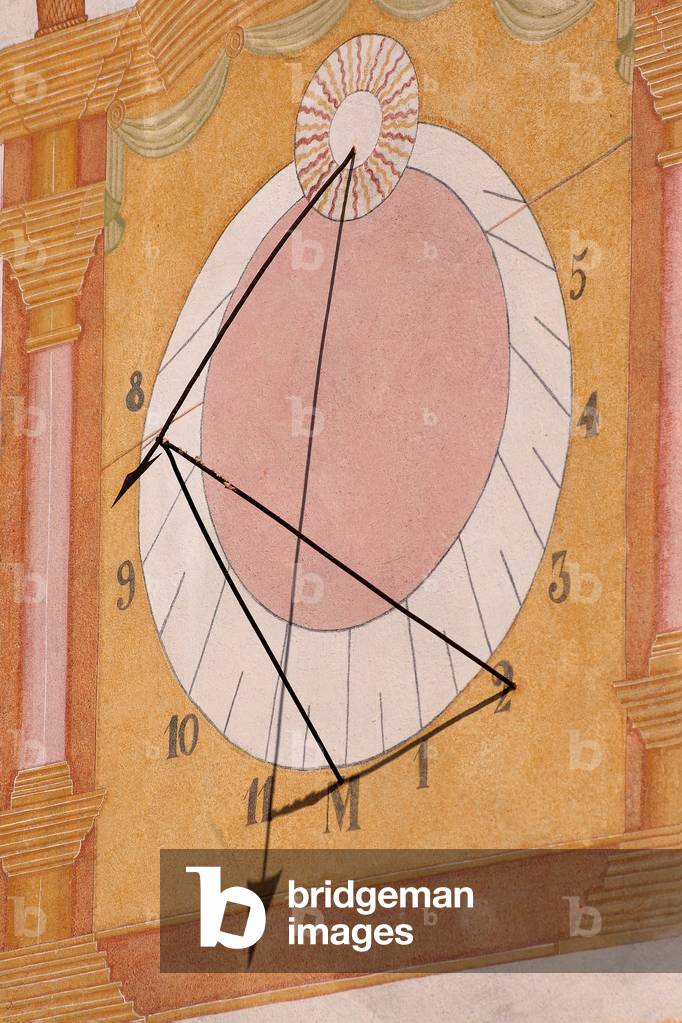 Sundial - Valloire - Sundial in France - Valloire - Dial realised by Zarbula, restored in 1998. Hameau Les Verneys, Savoie