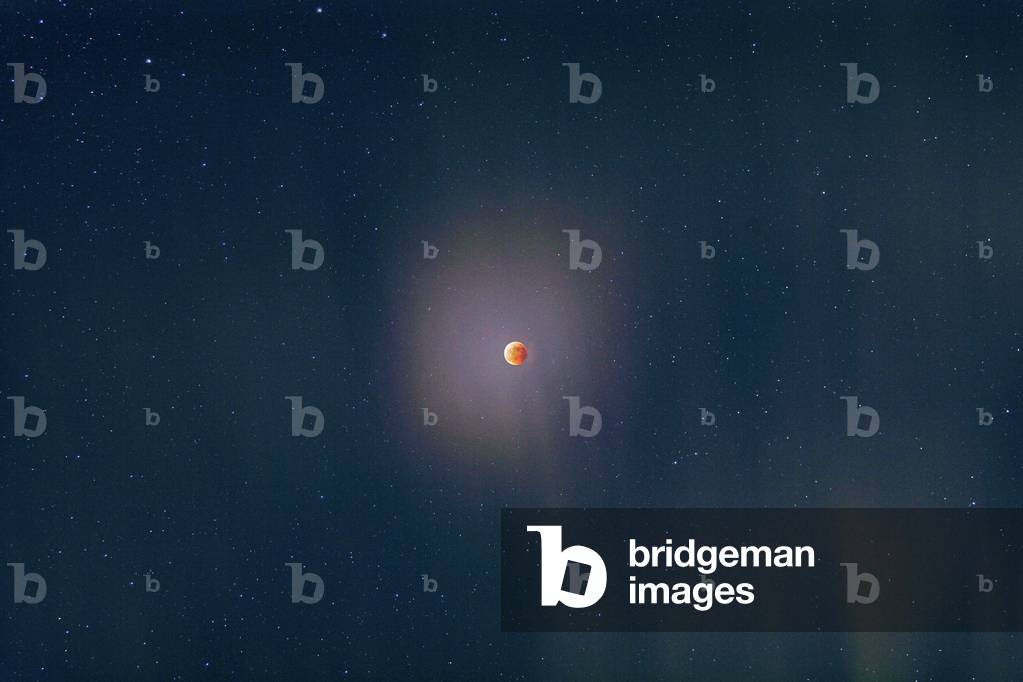 Total Eclipse of Moon - 27 - 10 - 2004 - Total Eclipse of Moon - 27 - 10 - 2004 - The Moon in the constellation of Pisces during the total eclipse of October 27, 2004