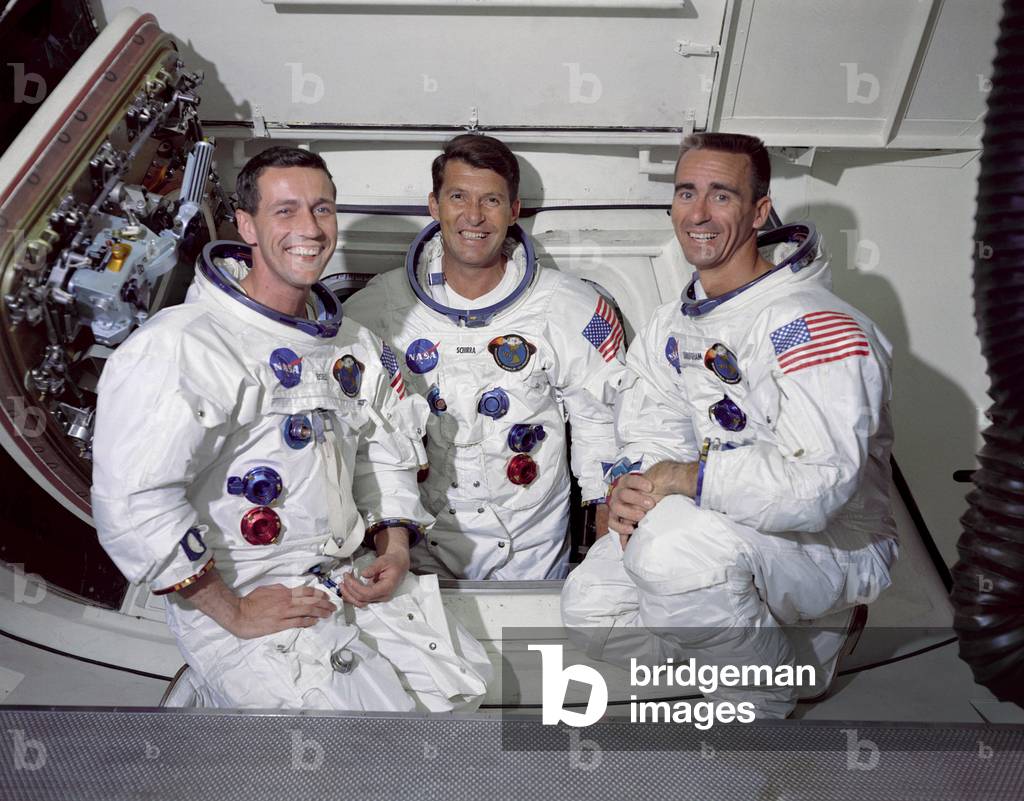 "Equipaggio Apollo 7 05/1968 - Apollo 7 equipaggio - Crew Apollo 7"