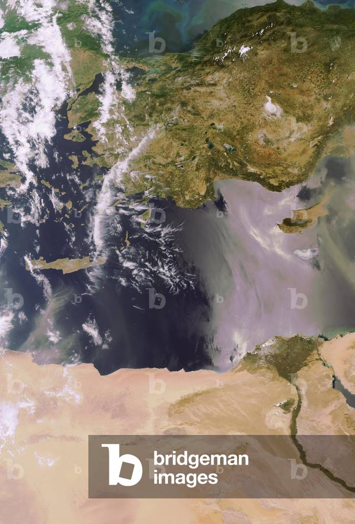 Turkey seen by Envisat satellite - Photo obtained by Envisat satellite on 2 June 2006