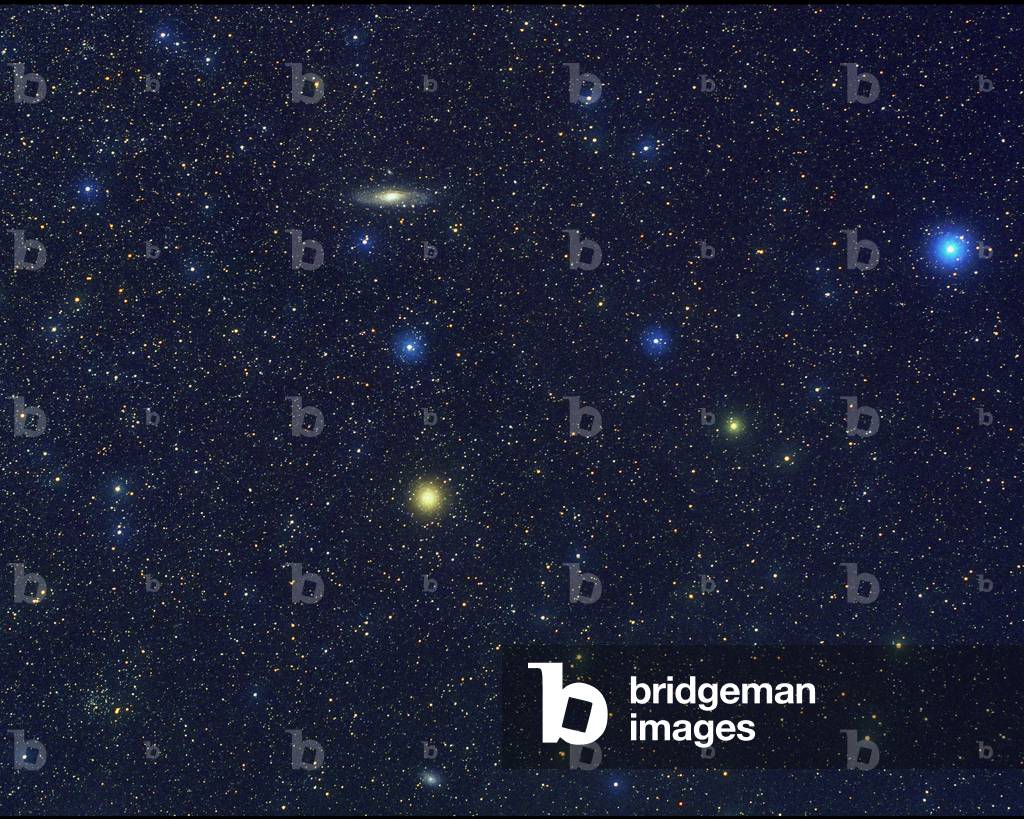 Andromede Constellation - Andromeda constellatio