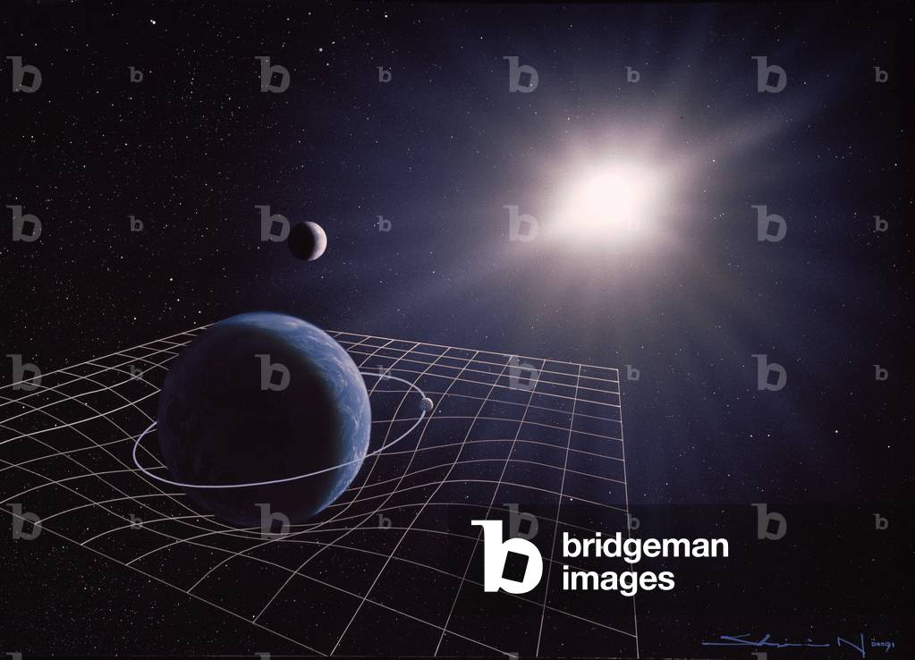 The curvature of the space-vue d'artiste - The curvature of the space-vue d'artist