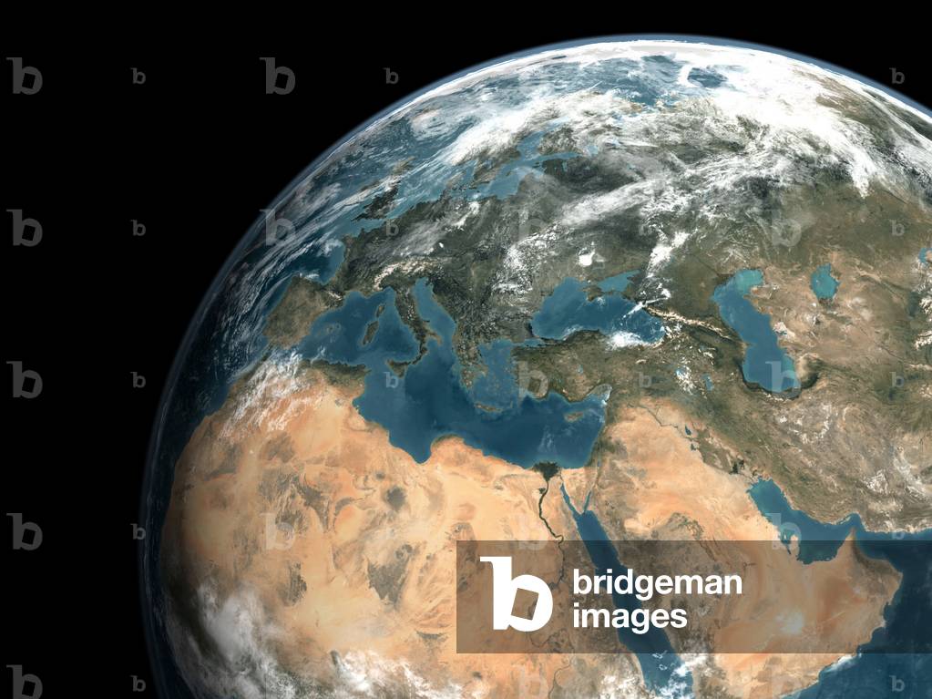 Earth by satellite - Earth seen by satellite