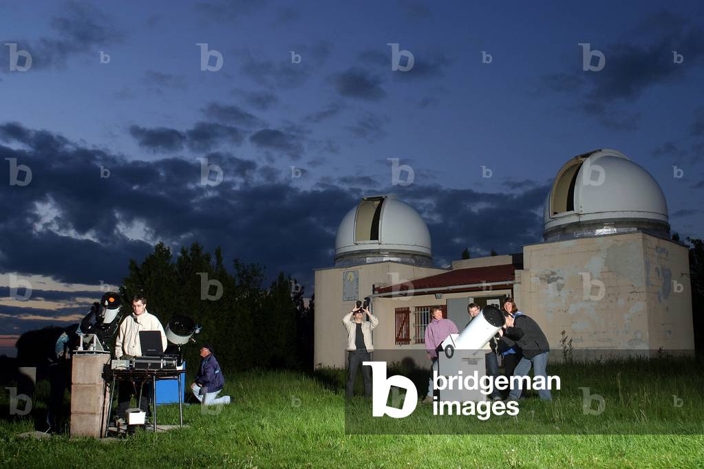 Club d'astronomers amateurs Lyon Ampere (CALA) - CALA amateur observatory. France - Night observation in an amateur observatory Observing night in amateur observator