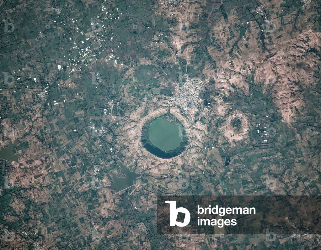 Lonar Impact Crater, India, 12/2013