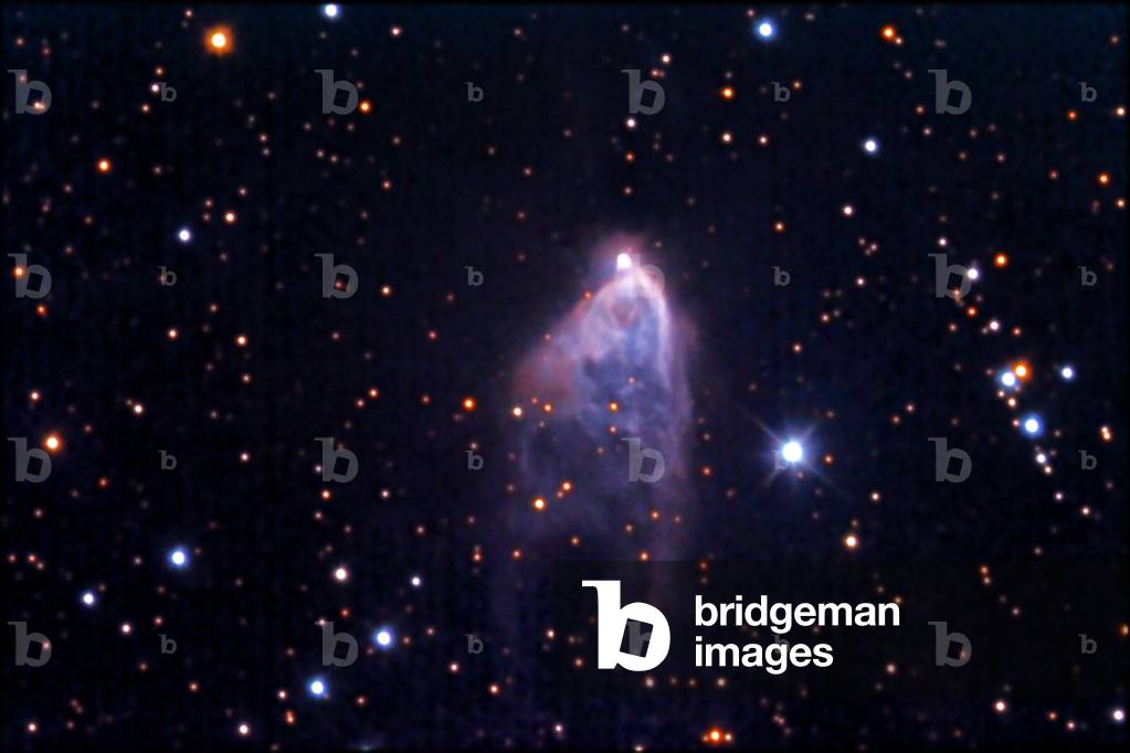 Hubble Nebula (NGC 2261) in the Licorn