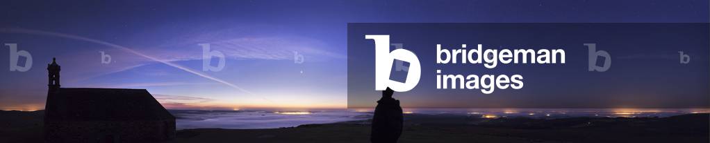 Venus at Dawn - Venus at dawn - A man observes the brilliant planet Venus in the glow of dawn. To his right is the star Sirius. Panorama, Saint-michel-de-brasparts, Finistere, September 2009. An observer is watching the bright planet Venus before sunrise. At right, star Sirius is still shining. Saint-michel-de-brasparts, Brittany, september 2009