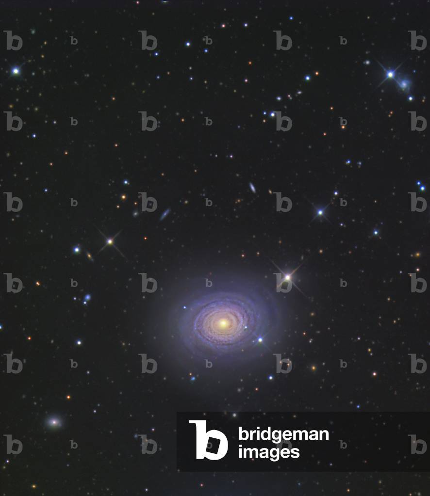 Spiral galaxy NGC 488 in Pisces - Spiral galaxy NGC 488 in Pisces - NGC 488 is a spiral galaxy located about 90 million years ago - light from Earth in the constellation Pisces. Spiral galaxy located at about 90 million light - years away in Pisces