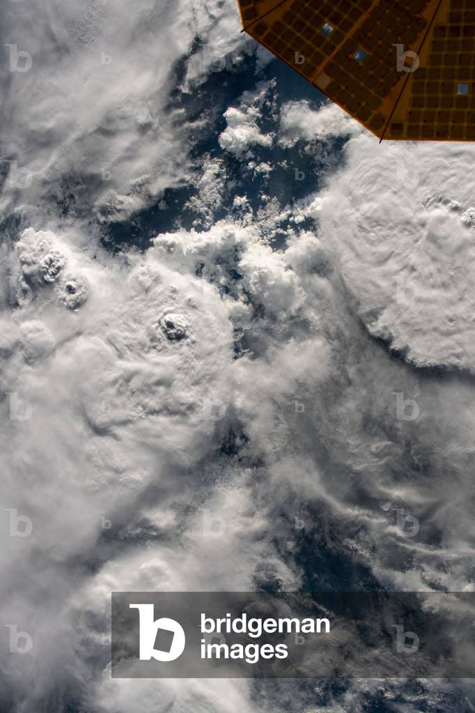 Cumulonimbus seen from space