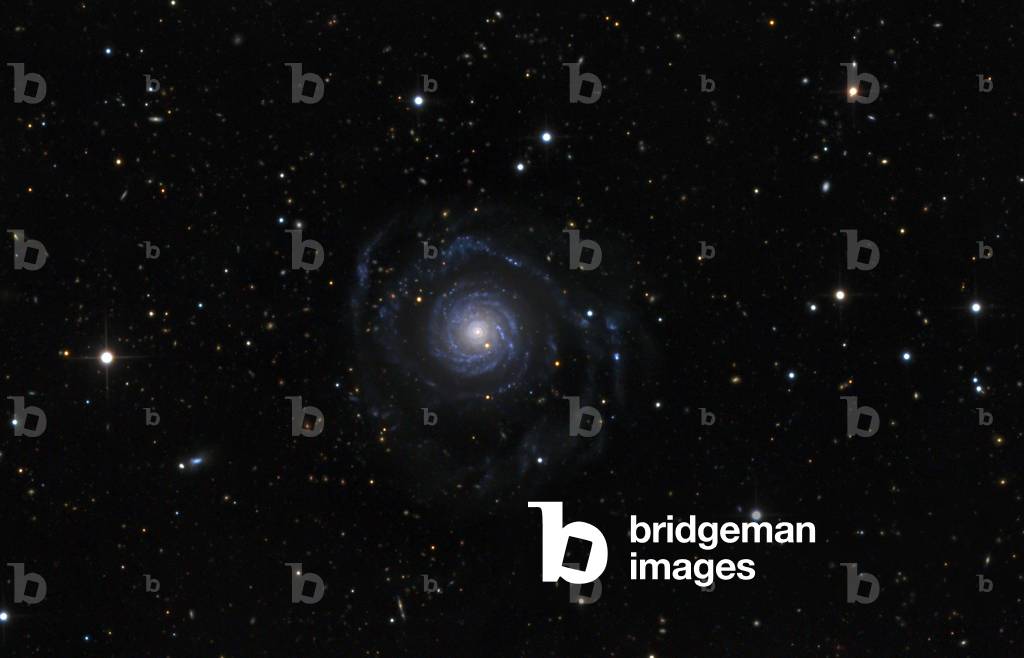 Spiral galaxy NGC 3642 - NGC 3642 spiral galaxy in Ursa Major - Spiral galaxy NGC 3642 in the constellation Ursae Majoris. Image made with a telescope of 61 cm. NGC 3642 is located in the constellation of Ursa Major. Image obtained with a 24 - inch telescope