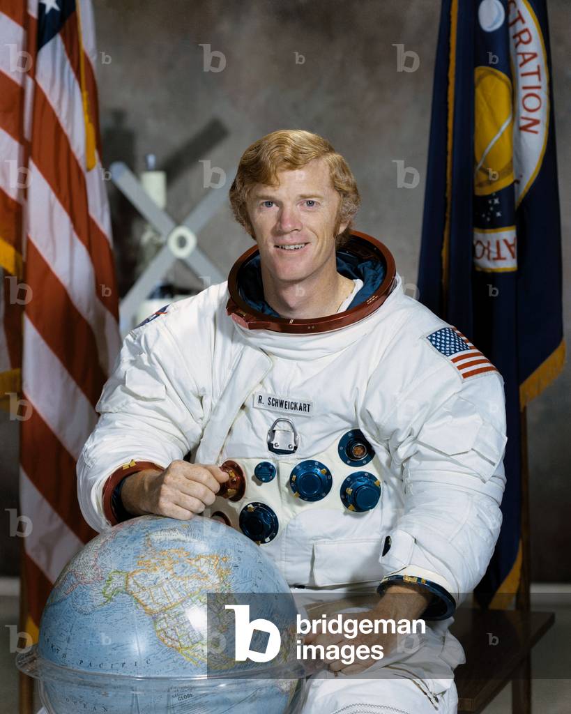 Apollo 9: Russell L. Schweickart - Portrait of Russell L. Schweickart. 197
