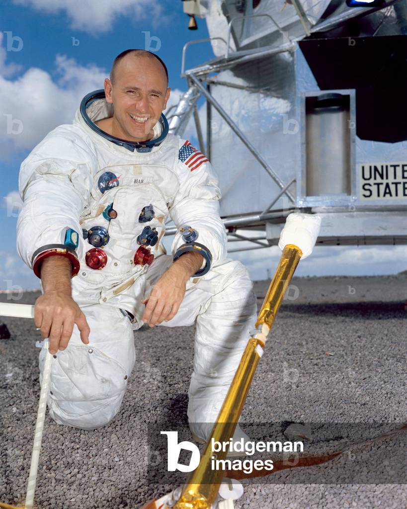 Apollo 12: Alan Bean - Alan L. Bean, pilot of the lunar module. 22/09/1969. Alan L. Bean, Lunar Module Pilot. Sep 22 1969