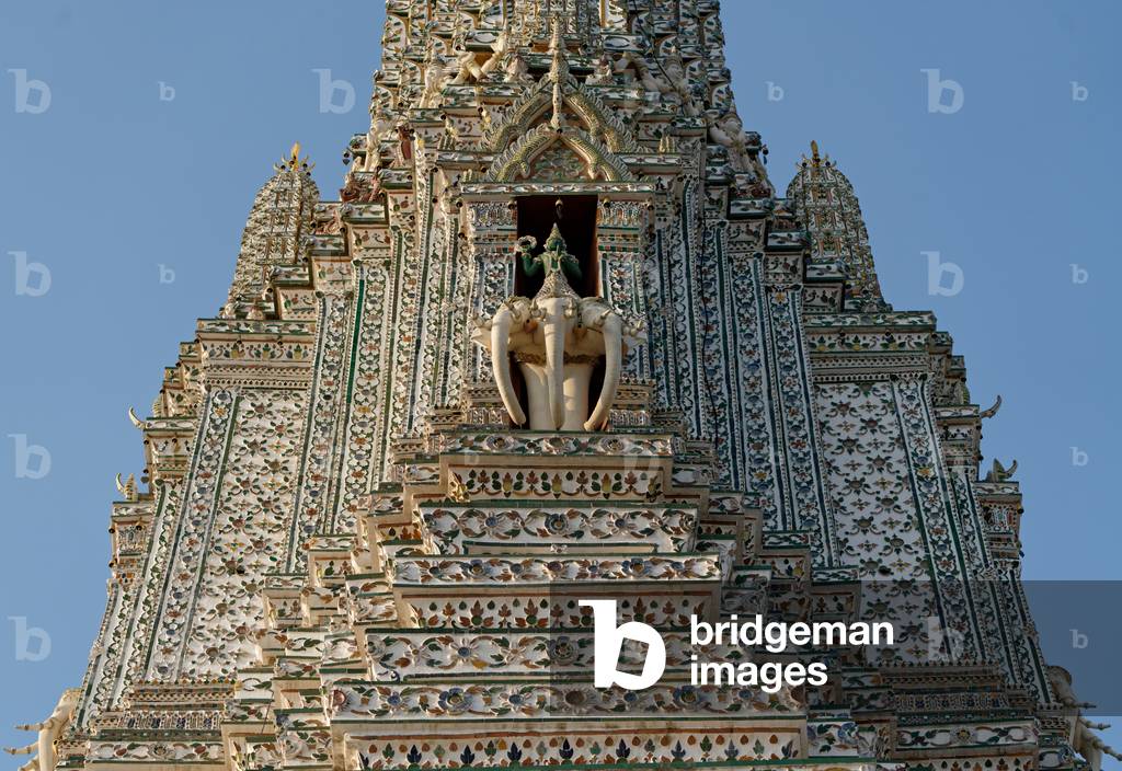 God Indra, Wat Arun, Bangkok, 2019 (photo)