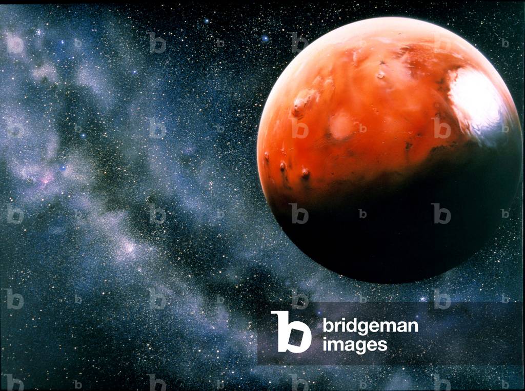 March - Illustration - Mars - Artist's view