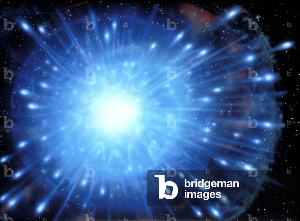 Explosion of a Supernova - Artist's View