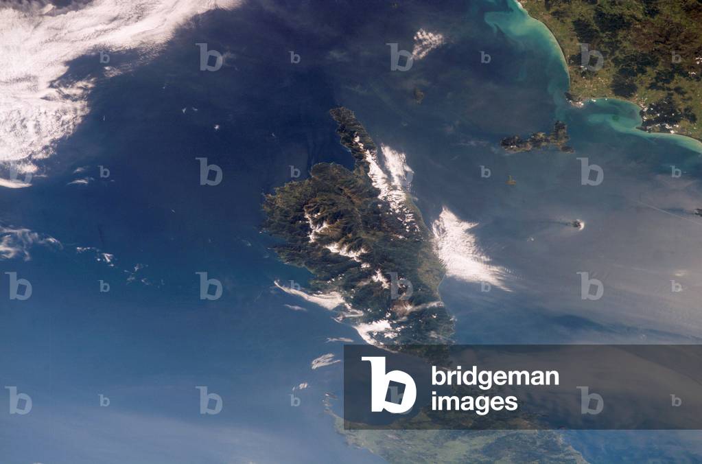 Image of Photography depicting Corsica and Sardinia seen from space - Corsica and Sardinia seen from space - C