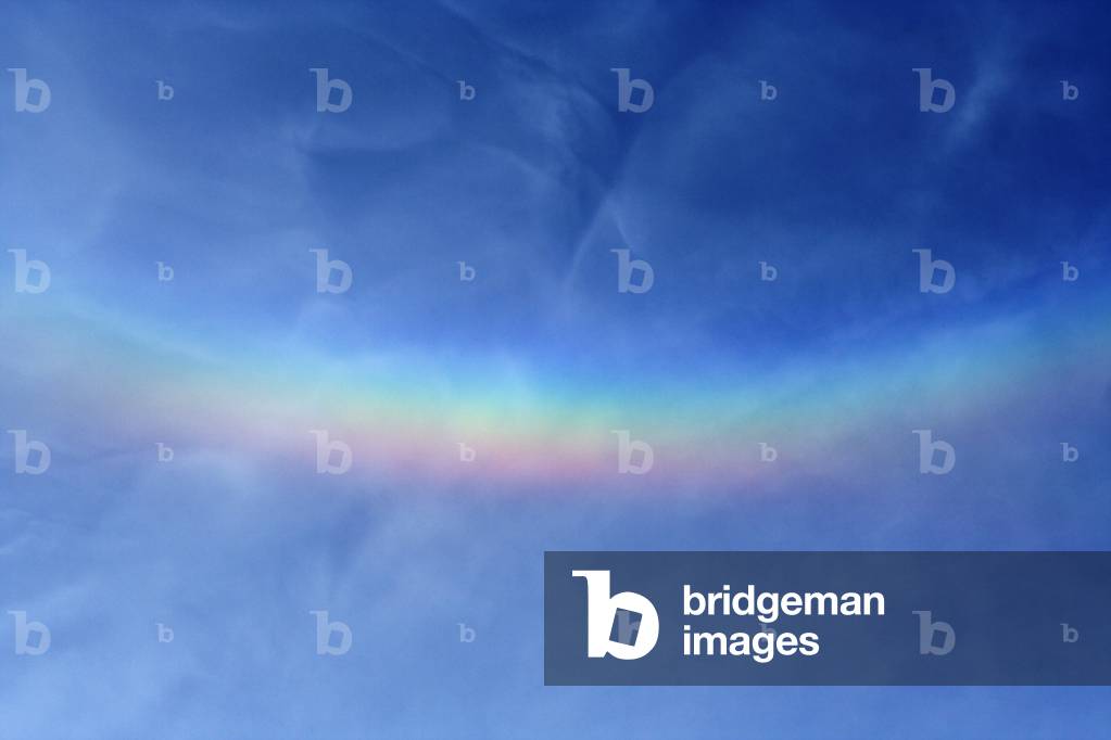 "Arc circumzenithal - Circumzenithal arc - Arc circumzenithal beobachtet am 29. Juni 2008. Beschneidlicher Bog