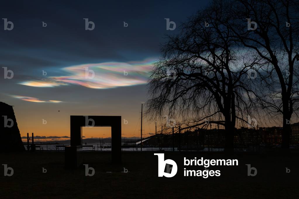 Pearl clouds in Oslo, Norway, 2020 (photo)