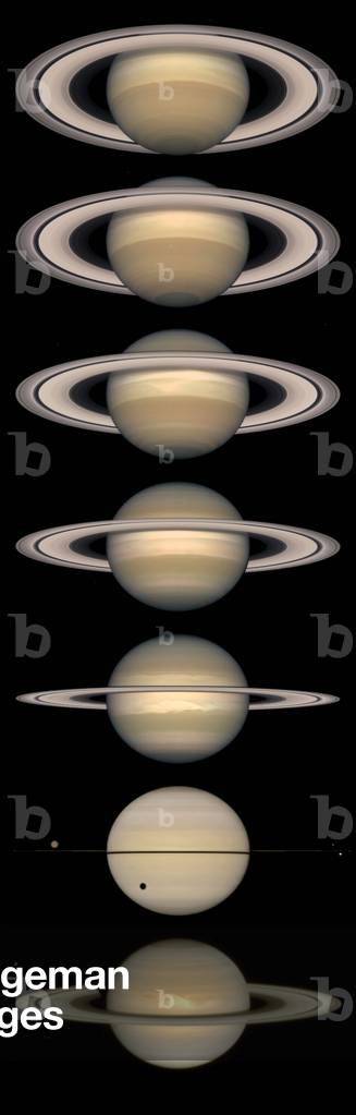 Saturn by Hubble Space Telescope - from 1994 to 200
