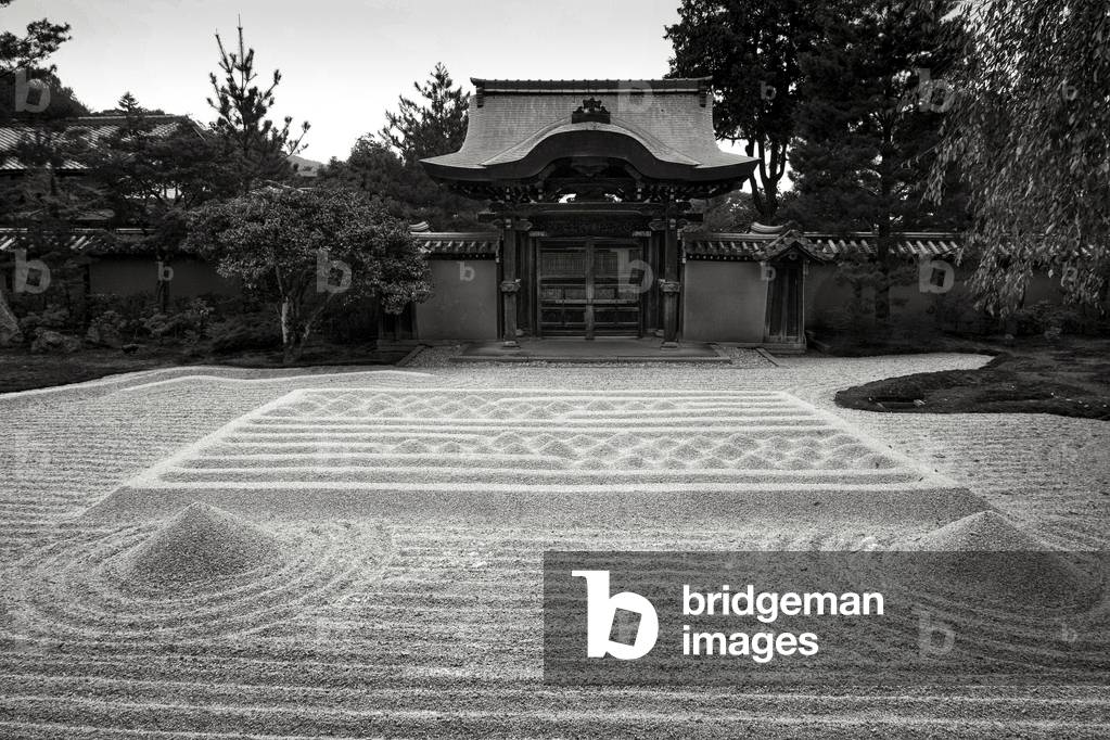 Zen garden, Kodaiji Temple, Kyoto (photo)