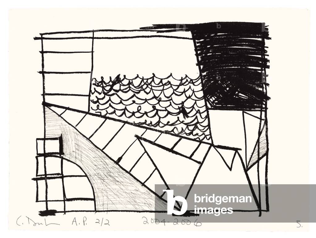 Untitled (5), 2004-06 (litho on Fabriano Esportazione paper)