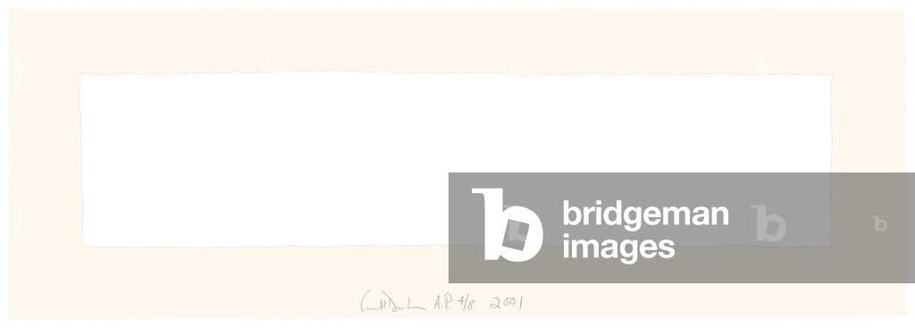 Gunslinger, 2001 (ten-colour litho with silkscreen on Echizen kozo kizuki paper)