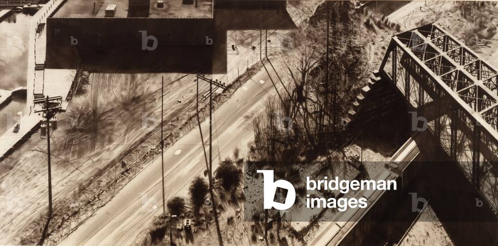 Gyre, 1996 (charcoal on paper)