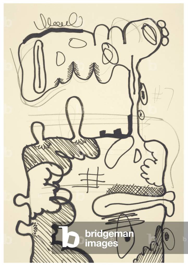 #7, 1993 (offset litho on Japico ivory paper)