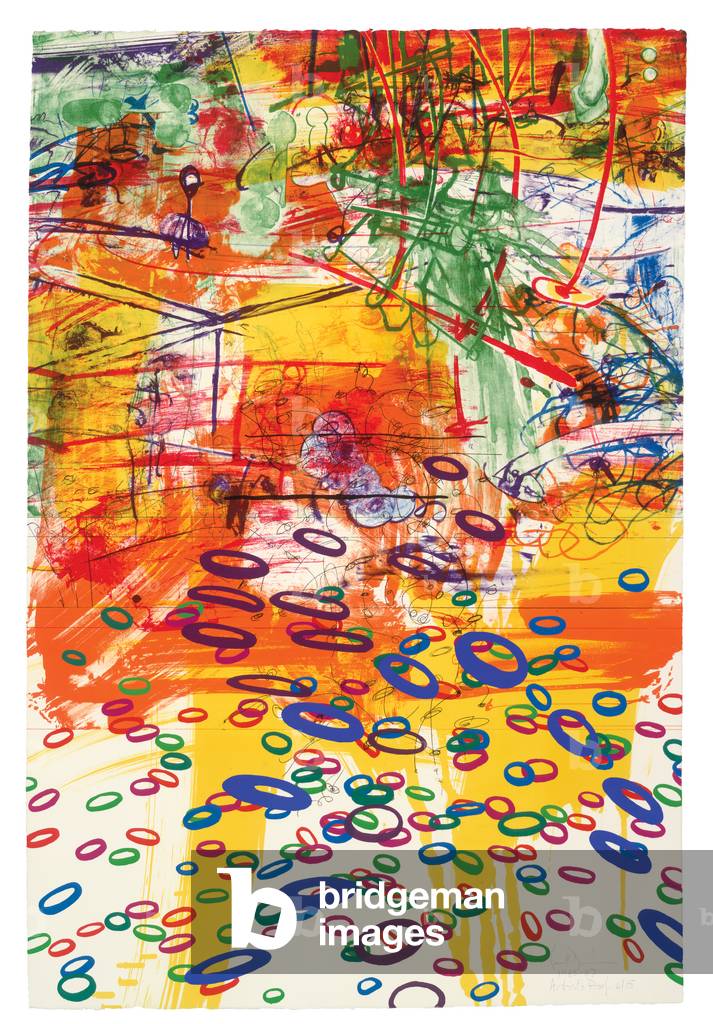 Full Spectrum, 1985-87 (fourteen-colour litho and silkscreen on J. B. Green paper)