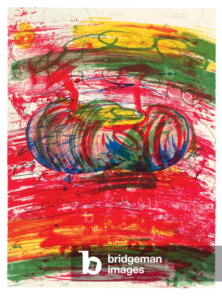 Red (1st), 1987-88 (lithograph on Arches paper)