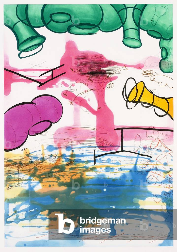 Three Etchings (#3), 1987 (etching, aquatint, & drypoint on paper)