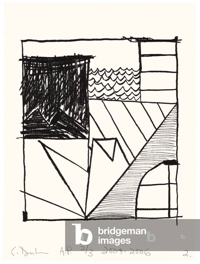 Untitled (2), 2004-06 (litho on Fabriano Esportazione paper)